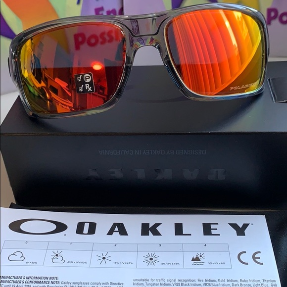 Oakley Other - Oakley TURBINE Polarized Ruby Iridium/NWT